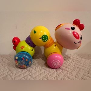 Musical Baby Caterpillar Toy for Toddlers w/ Lighting Effect Sensory Development